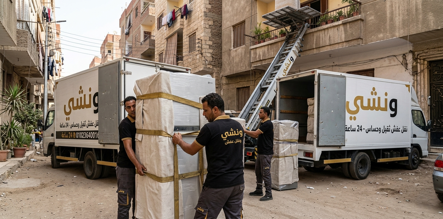  نقل العفش فى القاهرة و الجيزة